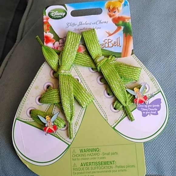 Disney Other - DISNEY SHOELACES WITH CHARMS!